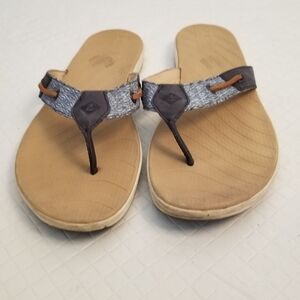 Sperry Top-Sider Women's Seabrook Surf Mesh Flip Flop Navy/Mesh 7.5 M US